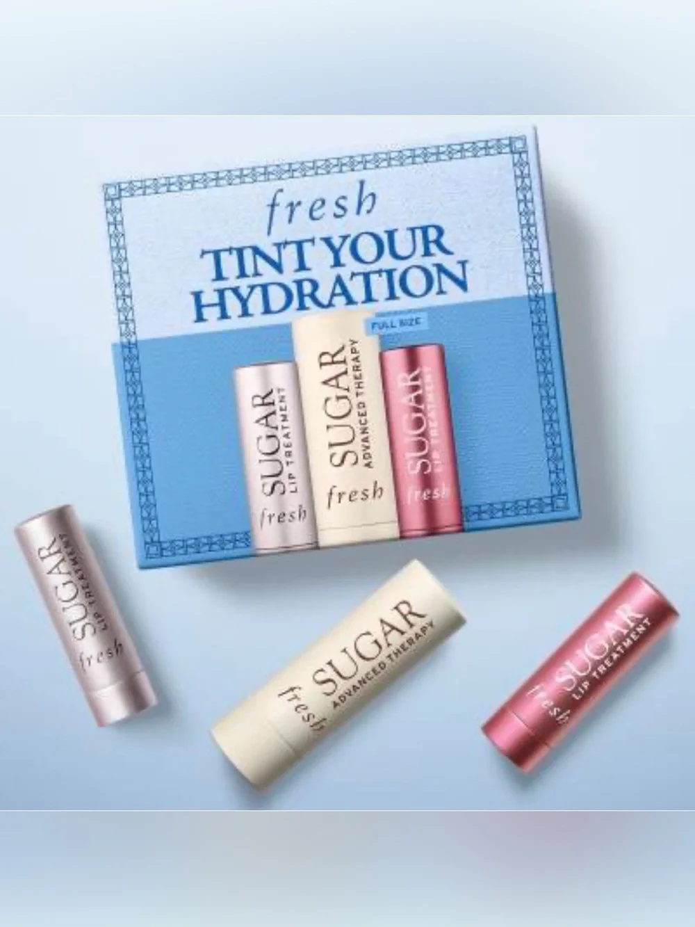 NWT fresh Tint Your Hydration 3 piece lip set